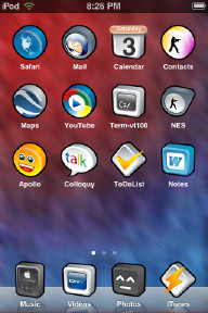 3deebly iPhone Theme