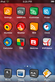 3deebly iPhone Theme 2