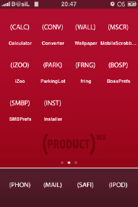 iPhone Theme (Product) RED 2
