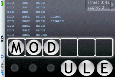 Lexitron iPhone game 3