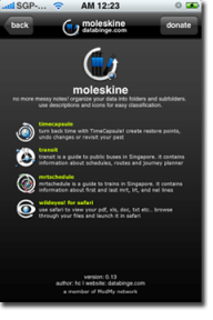 moleskine databinge