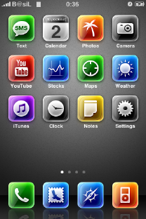 iPhone Theme adorned