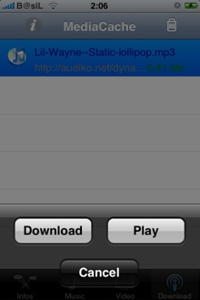 MyMedia iPhone downloader extension for Safari & Youtube 5