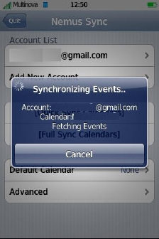 NemuSync iPhone Google Calendar 2