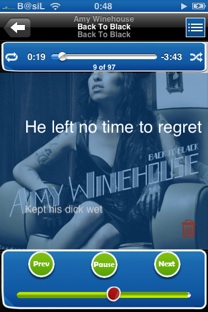weLyrics download lyrics screenshot