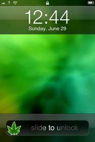 cannabis-sliders for iphone