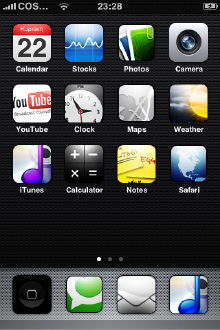 Flat iPhone Theme