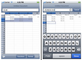 Mariner calc for iPhone