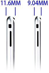 iPhone3G thinner 