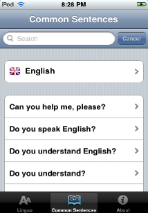 Linguo iPhone 2