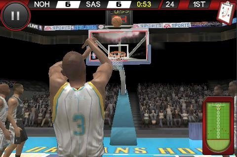 NBA Live 10 iPhone