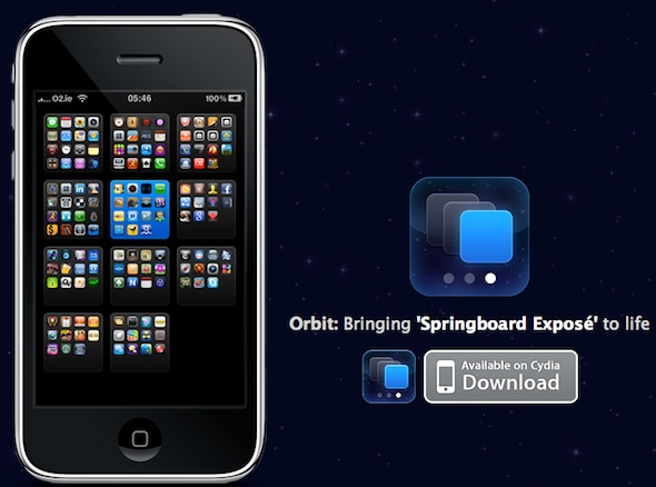 Orbit iPhone Springboard Expose