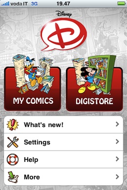 Digicomics- Walt Disney comic books on your iPhone 2