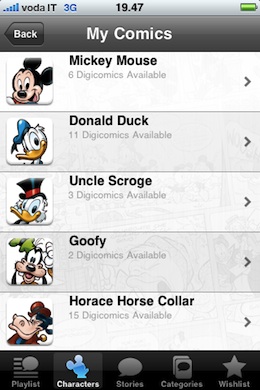 Digicomics- Walt Disney comic books on your iPhone 3