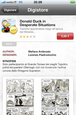 Digicomics- Walt Disney comic books on your iPhone 5