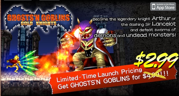 'Ghosts 'N Goblins Gold Knights' iPhone