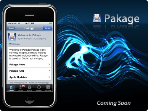 Pakage iPhone installer