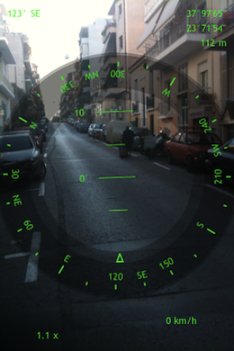 Spyglass iPhone 3GS fun augmented reality tool