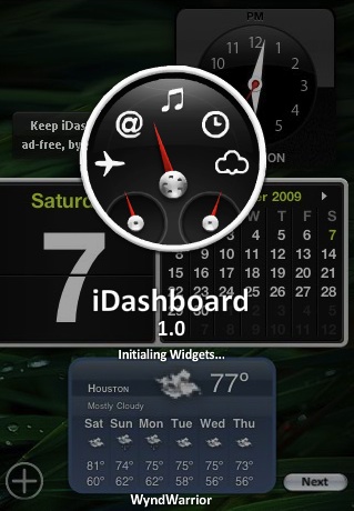 iDashboard MacOSX Widgets on your iPhone