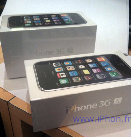 Apple reduces the packaging of the iPhone 3GS