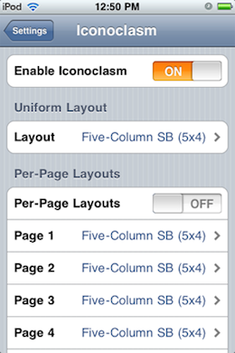 Iconoclasm Tweak