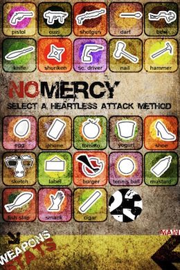 NoMercy iPhone Weapons