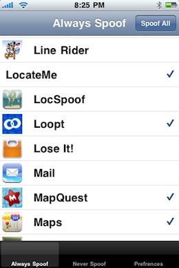 Location Spoofer iPhone