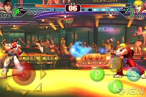 Street FighterIV iPhone App store