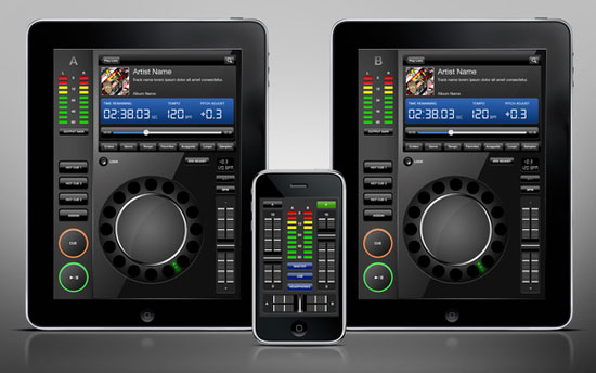 iPad Dj Concept