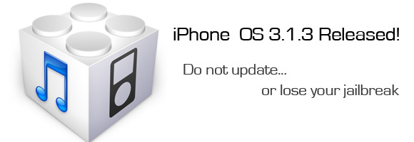iPhone OS 3.1.3 Released