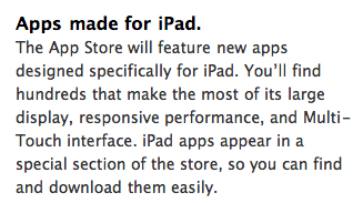 iPad Apps on App store