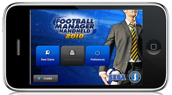 Football Manager 2010 for iPhone