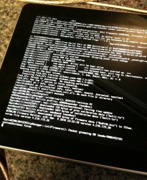 Verbose iPads look cool