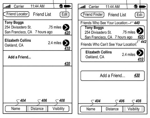 iphone-patent-friend-locator-app