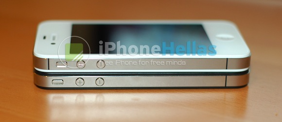 iPhone 4S closeup side