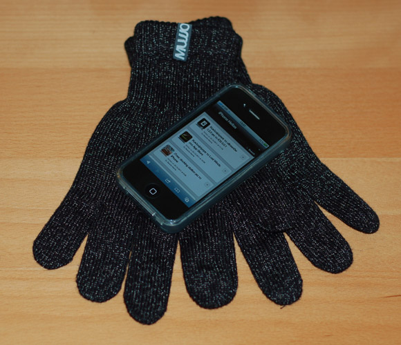 Mujjo touchscreen gloves iPhoneHellas