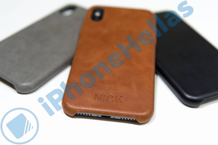 Ryan London Leather Shell Case for iPhone X