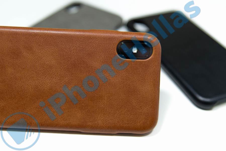 Ryan London Leather Shell Case for iPhone X
