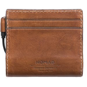 Nomad SLIM Wallet with integrated batt. 2400mAh and lightning - NomadPortable - TAN