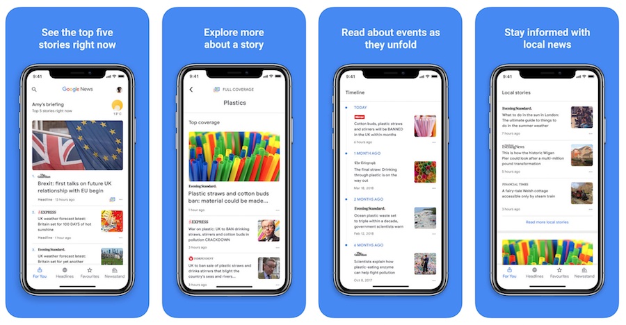 new google news 2018