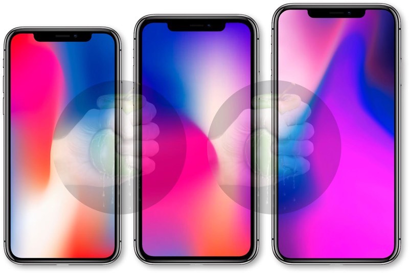 OLED iPhone X : Plus + LED iPhone 6.1''