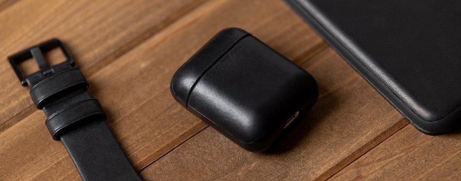 NOMAD leather case for AirPods 1