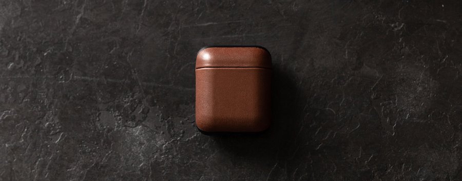 NOMAD leather case for AirPods 3