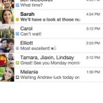BlackBerry Messenger BBM iPhone