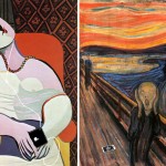 music for dreaming after the dream by pablo picasso 1932 and the scream by edvard munch 1893