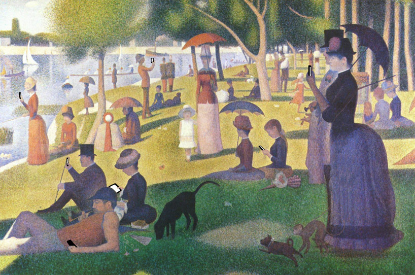 sunday afternoon after a sunday afternoon on the island of la grande by jattegeorges-pierre seurat 1884–1886