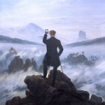 when you see the amazing sight after wanderer above the sea of fog by caspar david friedrich 1818