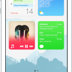 iOS 8 concep homescreen widgets 1