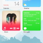 iOS 8 concep homescreen widgets 2
