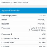 iPhone 6s benchmarks score